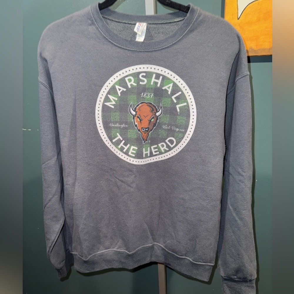 Marshall University Thundering Herd Sweatshirt - Size Large